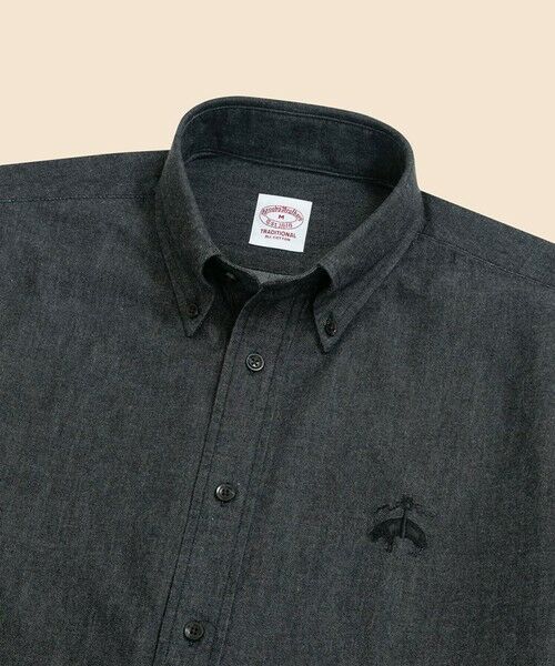 Brooks Brothers / ブルックス ブラザーズ シャツ・ブラウス | ◆オンラインストア限定◆ ビッグGFロゴ デニムシャツ Traditional Fit | 詳細1