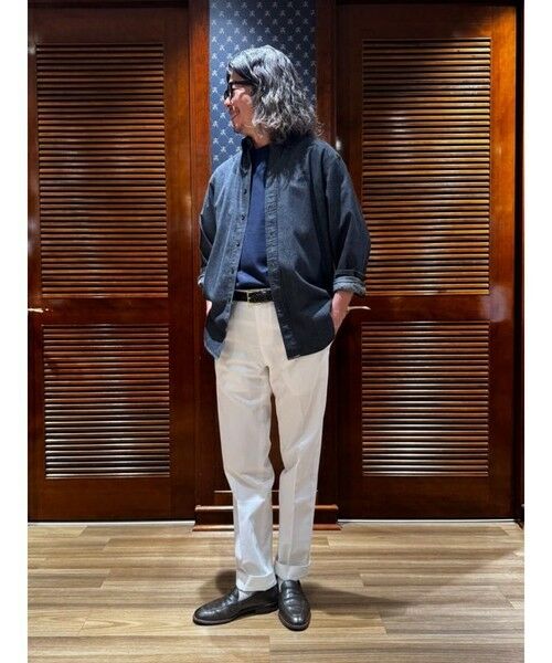 Brooks Brothers / ブルックス ブラザーズ シャツ・ブラウス | ◆オンラインストア限定◆ ビッグGFロゴ　デニムシャツ　Traditional Fit | 詳細4