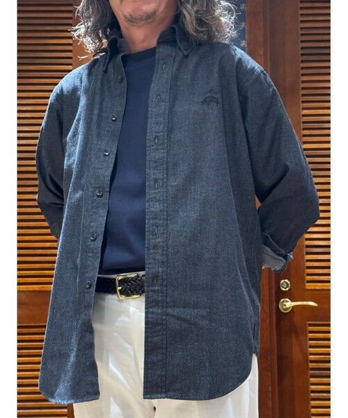 Brooks Brothers / ブルックス ブラザーズ シャツ・ブラウス | ◆オンラインストア限定◆ ビッグGFロゴ　デニムシャツ　Traditional Fit | 詳細5