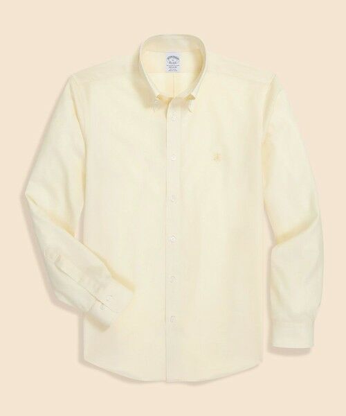 Brooks Brothers / ブルックス ブラザーズ シャツ・ブラウス | ウォッシャブルウール GFロゴ カジュアルシャツ(ホワイト)