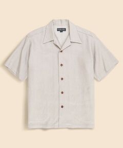 Brooks Brothers / ブルックス ブラザーズ シャツ・ブラウス | リネン／ウール　オープンカラーシャツ