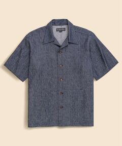 Brooks Brothers / ブルックス ブラザーズ シャツ・ブラウス | リネン／ウール　オープンカラーシャツ