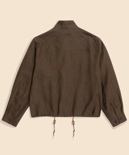 Brooks Brothers / ブルックス ブラザーズ その他アウター | リネン　ショートジャケット | 詳細1
