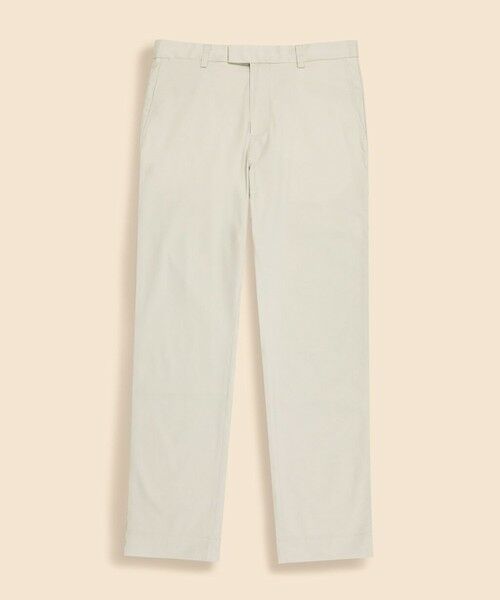 Brooks Brothers / ブルックス ブラザーズ チノ・ワークパンツ | Performance Series コットンブレンド プレーンフロント トラウザーズ(ベージュ)
