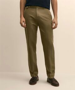 Brooks Brothers / ブルックス ブラザーズ その他パンツ | リネン／コットン　プレーンフロントパンツ　Regular