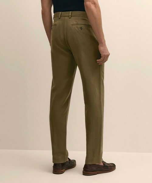 Brooks Brothers / ブルックス ブラザーズ その他パンツ | リネン/コットン プレーンフロントパンツ Regular | 詳細1