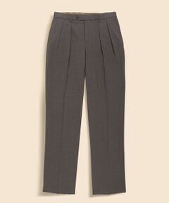 Brooks Brothers / ブルックス ブラザーズ スラックス・ドレスパンツ | ポリエステル／ウール　プリーテッド　ウォッシャブル　トラウザーズ