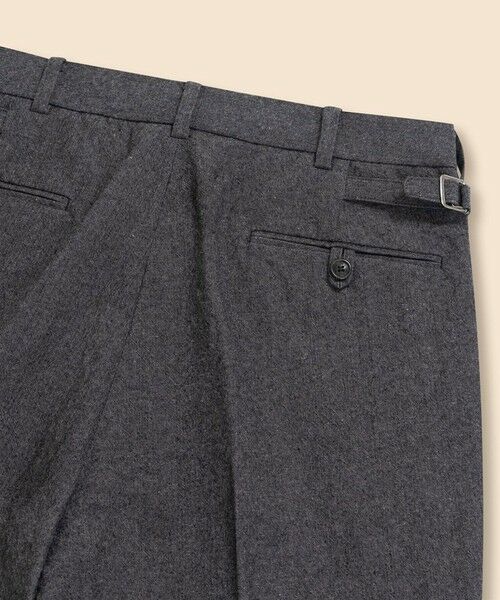 Brooks Brothers / ブルックス ブラザーズ スラックス・ドレスパンツ | コットン／リネン　プリーテッドトラウザーズ | 詳細1