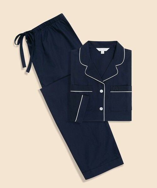 Brooks Brothers / ブルックス ブラザーズ ルームウェア | コットン コントラストパイピング パジャマ | 詳細3