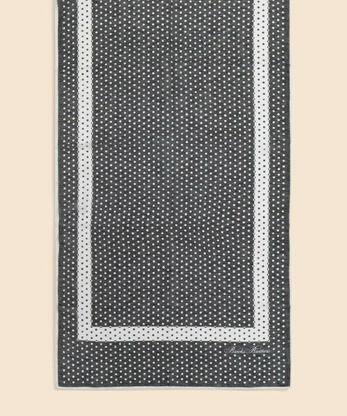 Brooks Brothers / ブルックス ブラザーズ バンダナ・スカーフ | シルクブレンド　ドットプリント　オブロングスカーフ | 詳細1