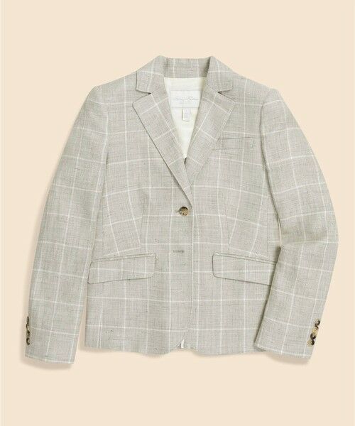 Brooks Brothers / ブルックス ブラザーズ テーラードジャケット | リネン／ウール　ウィンドウペイン　シングル２ボタンジャケット | 詳細5