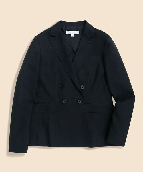 Brooks Brothers / ブルックス ブラザーズ テーラードジャケット | Brooks Brothers Explorer　ウール　ダブル４ボタンジャケット（ネイビー）