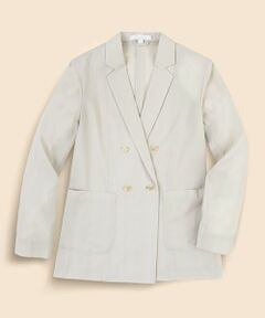 Brooks Brothers / ブルックス ブラザーズ テーラードジャケット | コットンボイル　ダブル４ボタン　リラックスフィット　ジャケット