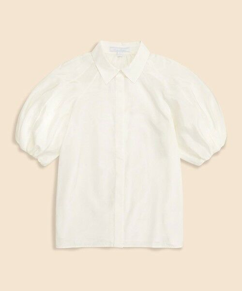 Brooks Brothers / ブルックス ブラザーズ シャツ・ブラウス | シルク/コットン バブルスリーブ ブラウス | 詳細4