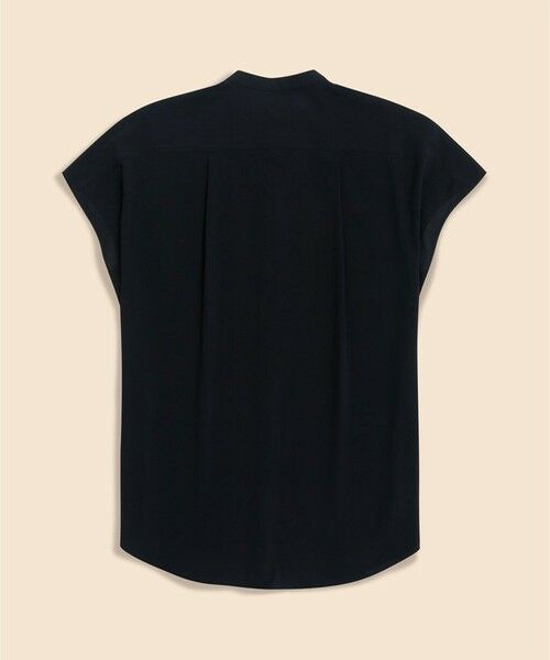 Brooks Brothers / ブルックス ブラザーズ シャツ・ブラウス | コットンボイル ダブルポケット リラックスフィット ノースリーブブラウス | 詳細1