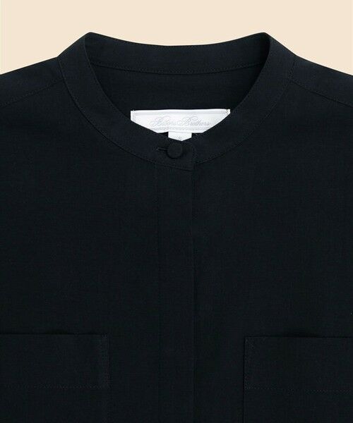 Brooks Brothers / ブルックス ブラザーズ シャツ・ブラウス | コットンボイル ダブルポケット リラックスフィット ノースリーブブラウス | 詳細2