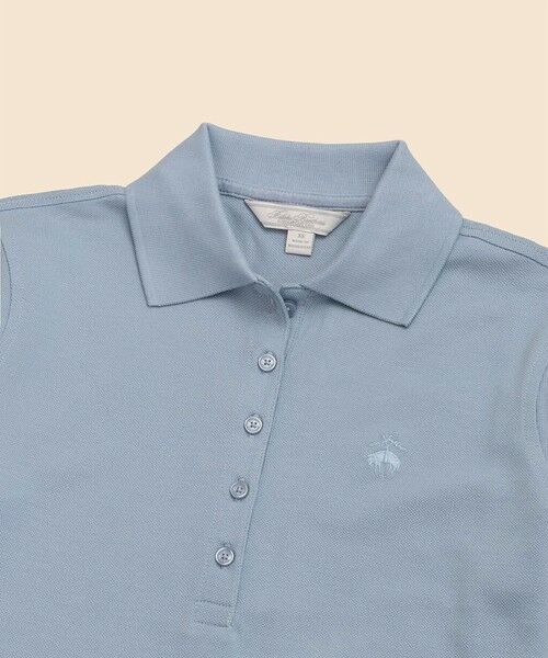 Brooks Brothers / ブルックス ブラザーズ ポロシャツ | スーピマコットン　ストレッチピケ　GFロゴ　シーズナルカラー　ポロシャツ | 詳細3
