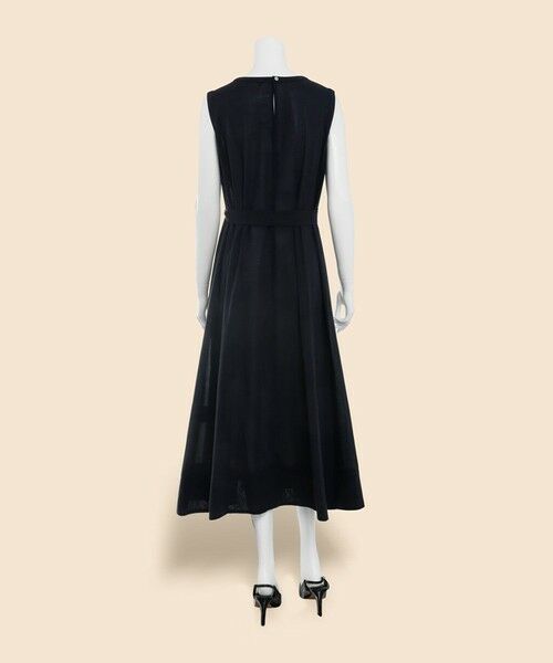 Brooks Brothers / ブルックス ブラザーズ ロング・マキシ丈ワンピース | コットンボイル リラックスフィット Vネック ノースリーブ ロングワンピース | 詳細2