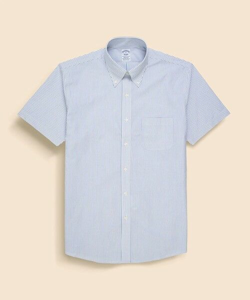 Brooks Brothers / ブルックス ブラザーズ シャツ・ブラウス | ストレッチブロードクロス　ストライプ　ショートスリーブ　ドレスシャツ　Regular Fit | 詳細2