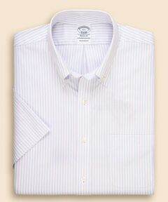 Brooks Brothers / ブルックス ブラザーズ シャツ・ブラウス | Brooks Brothers Explorer　ストライプ　ショートスリーブ　ドレスシャツ　Regular Fit