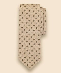 Brooks Brothers / ブルックス ブラザーズ ネクタイ | シルク／コットン　メランジ　フラワーモチーフタイ