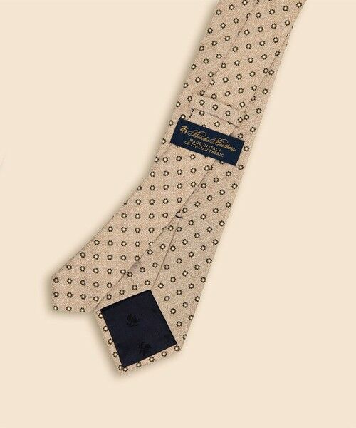 Brooks Brothers / ブルックス ブラザーズ ネクタイ | シルク／コットン　メランジ　フラワーモチーフタイ | 詳細1