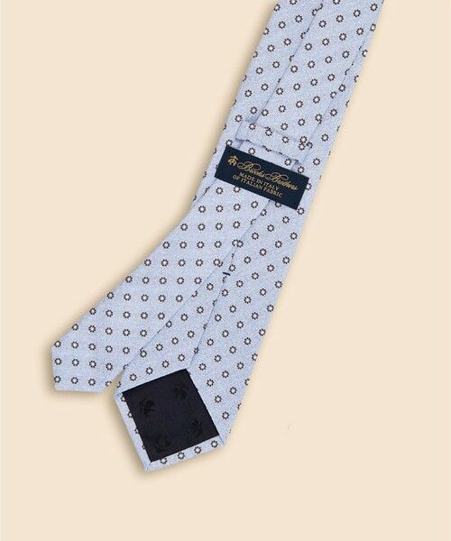 Brooks Brothers / ブルックス ブラザーズ ネクタイ | シルク／コットン　メランジ　フラワーモチーフタイ | 詳細2