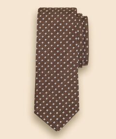 Brooks Brothers / ブルックス ブラザーズ ネクタイ | リネン／シルク　メランジ　スモールフラワーモチーフタイ