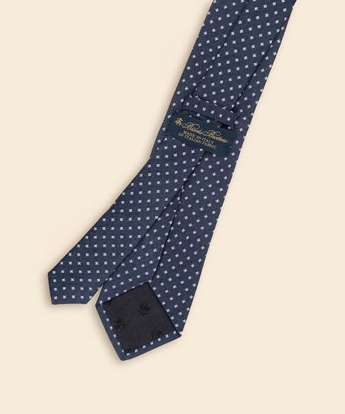Brooks Brothers / ブルックス ブラザーズ ネクタイ | リネン／シルク　メランジ　スモールフラワーモチーフタイ | 詳細2