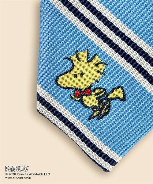 Brooks Brothers / ブルックス ブラザーズ ネクタイ | Brooks Brothers × PEANUTS　シルク　スヌーピー＆ウッドストック　ミニ＃BB1ストライプ　レップタイ | 詳細3