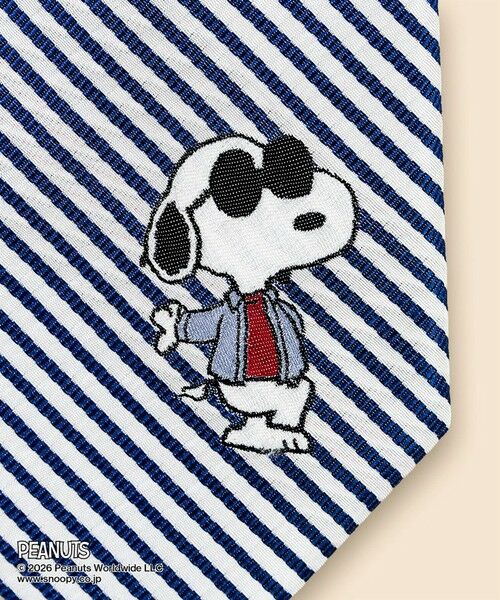 Brooks Brothers / ブルックス ブラザーズ ネクタイ | Brooks Brothers × PEANUTS　シルク　シアサッカー　スヌーピー＆ウッドストック　ジャカードタイ | 詳細2