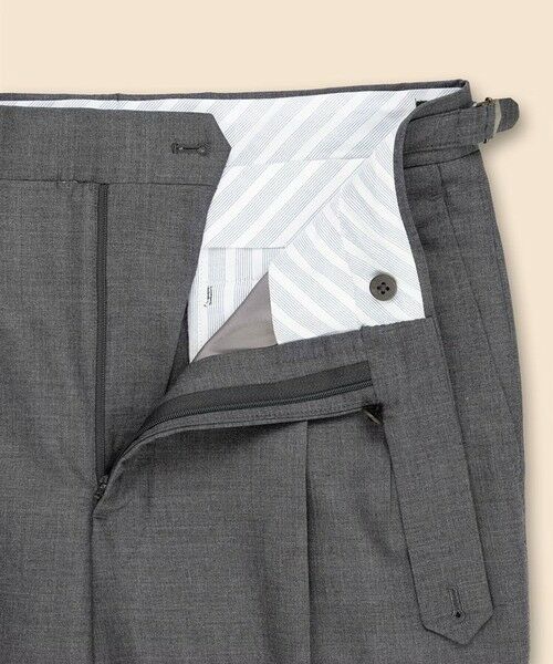 Brooks Brothers / ブルックス ブラザーズ スラックス・ドレスパンツ | トロピカルウール　サイドアジャスター　プリーテッドトラウザーズ | 詳細2