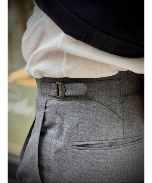 Brooks Brothers / ブルックス ブラザーズ スラックス・ドレスパンツ | トロピカルウール　サイドアジャスター　プリーテッドトラウザーズ | 詳細6
