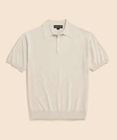 Brooks Brothers / ブルックス ブラザーズ ニット・セーター | コットン　ハイゲージ　ショートスリーブ　ポロセーター