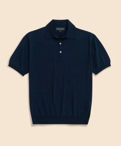 Brooks Brothers / ブルックス ブラザーズ ニット・セーター | コットン　ハイゲージ　ショートスリーブ　ポロセーター