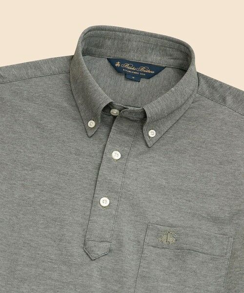 Brooks Brothers / ブルックス ブラザーズ ポロシャツ | コットン/ポリエステルピケ　GFロゴ　ポケット　ポロシャツ | 詳細1