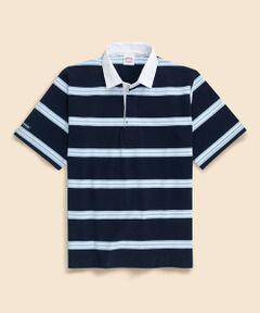 Brooks Brothers × BARBARIAN　コットン　ライトウェイト　ラグビーシャツ