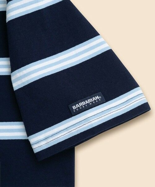 Brooks Brothers / ブルックス ブラザーズ ポロシャツ | Brooks Brothers × BARBARIAN　コットン　ライトウェイト　ラグビーシャツ | 詳細4