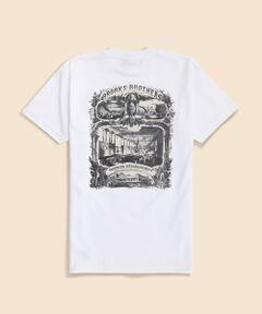 Brooks Brothers / ブルックス ブラザーズ Tシャツ | コットン　アーカイブプリント　Tシャツ　Made in USA