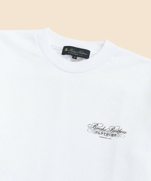 Brooks Brothers / ブルックス ブラザーズ Tシャツ | コットン アーカイブプリント Tシャツ Made in USA | 詳細7