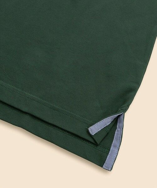 Brooks Brothers / ブルックス ブラザーズ ポロシャツ | コットンストレッチピケ スクリプトエンブロイダリー ティップド ポロシャツ Slim Fit | 詳細2
