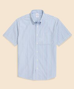 Brooks Brothers / ブルックス ブラザーズ シャツ・ブラウス | コットンポプリン　ストライプ　ショートスリーブ　フライデーシャツ