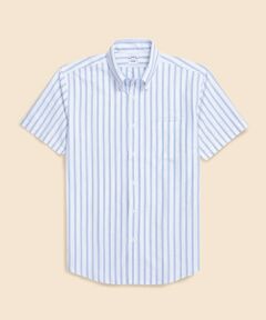 Brooks Brothers / ブルックス ブラザーズ シャツ・ブラウス | コットン　オックスフォード　ストライプ　ショートスリーブ　フライデーシャツ