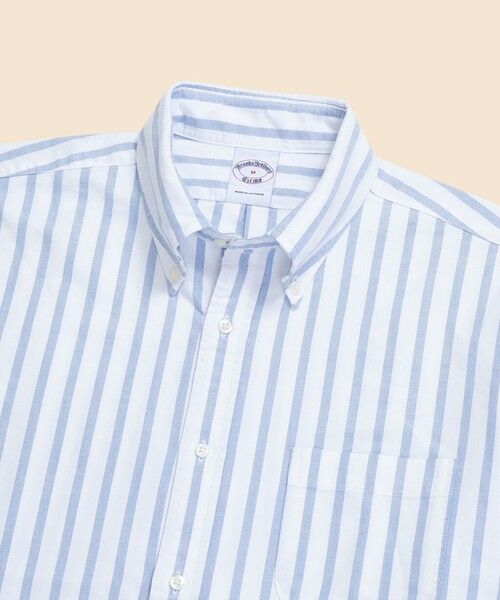 Brooks Brothers / ブルックス ブラザーズ シャツ・ブラウス | コットン　オックスフォード　ストライプ　ショートスリーブ　フライデーシャツ | 詳細1