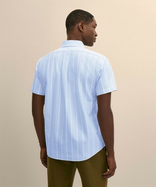 Brooks Brothers / ブルックス ブラザーズ シャツ・ブラウス | コットン　オックスフォード　ストライプ　ショートスリーブ　フライデーシャツ | 詳細4