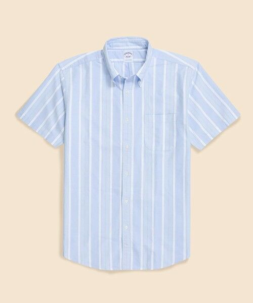 Brooks Brothers / ブルックス ブラザーズ シャツ・ブラウス | コットン　オックスフォード　ストライプ　ショートスリーブ　フライデーシャツ | 詳細5