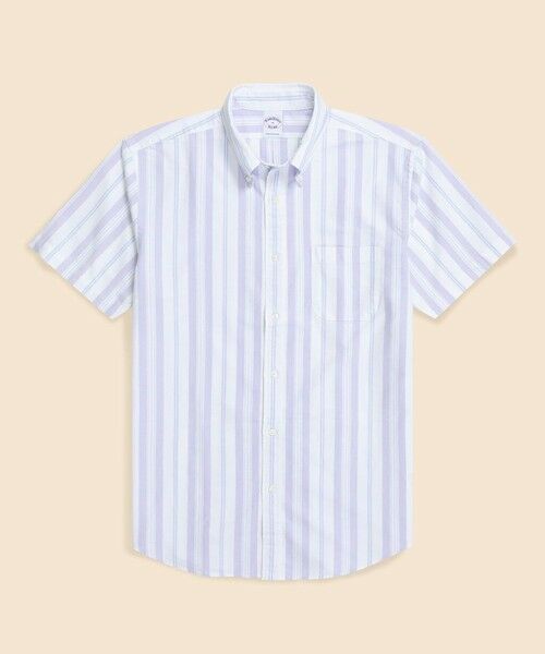Brooks Brothers / ブルックス ブラザーズ シャツ・ブラウス | コットン　オックスフォード　ストライプ　ショートスリーブ　フライデーシャツ | 詳細8