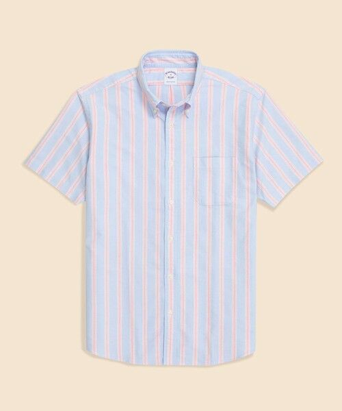 Brooks Brothers / ブルックス ブラザーズ シャツ・ブラウス | コットン　オックスフォード　ストライプ　ショートスリーブ　フライデーシャツ | 詳細12