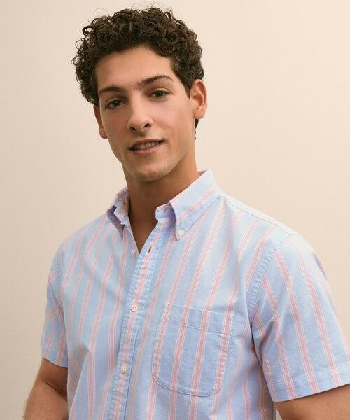 Brooks Brothers / ブルックス ブラザーズ シャツ・ブラウス | コットン　オックスフォード　ストライプ　ショートスリーブ　フライデーシャツ | 詳細9
