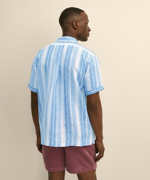 Brooks Brothers / ブルックス ブラザーズ シャツ・ブラウス | アイリッシュリネン　ストライプ　キャンプシャツ　Regular Fit | 詳細2